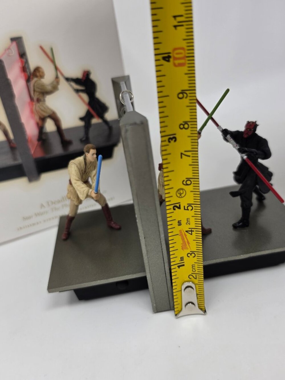2009 Hallmark Keepsake Star Wars Phantom Menace Deadly Duel Christmas Ornament - Picture 5 of 11